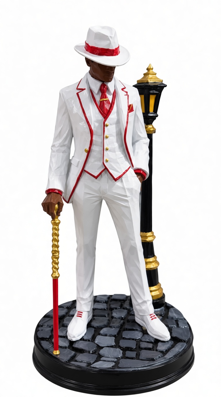 Gangster Man Figurine free 3D printable STL