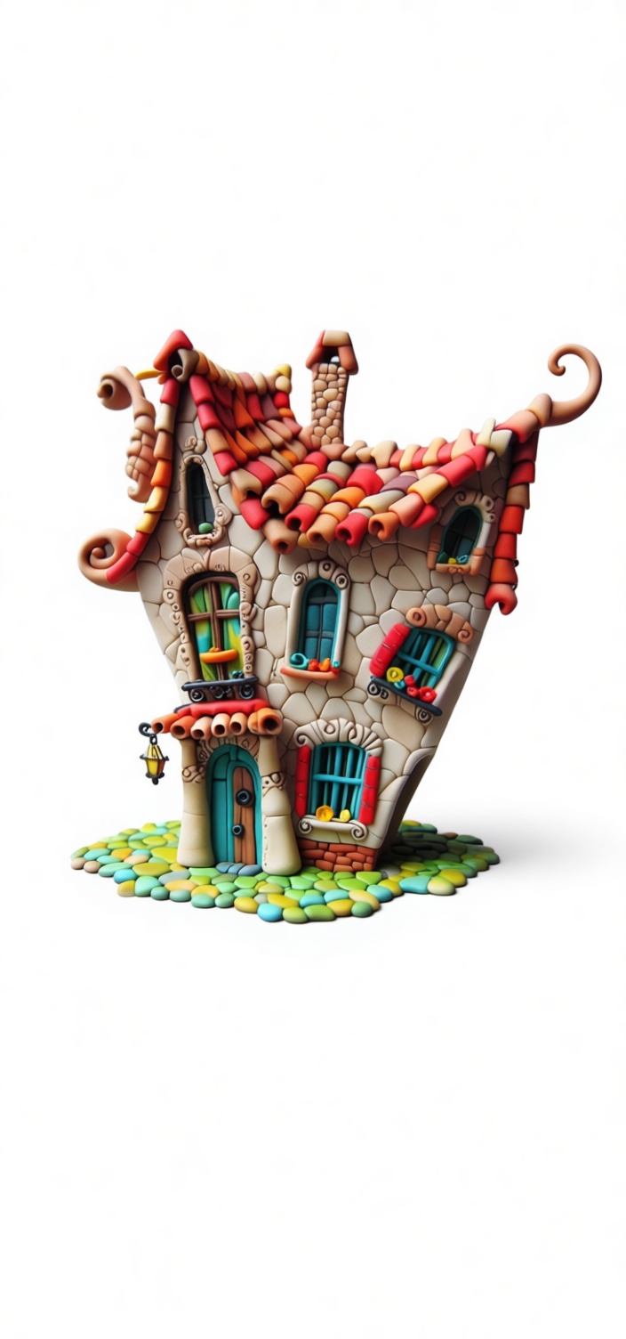 Whimsical Storybook House Model free 3D printable STL