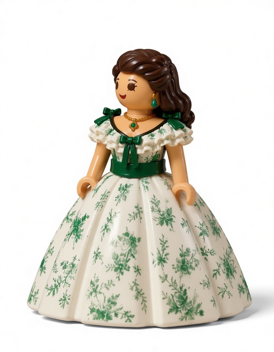 Victorian Lady Figurine free 3D printable STL