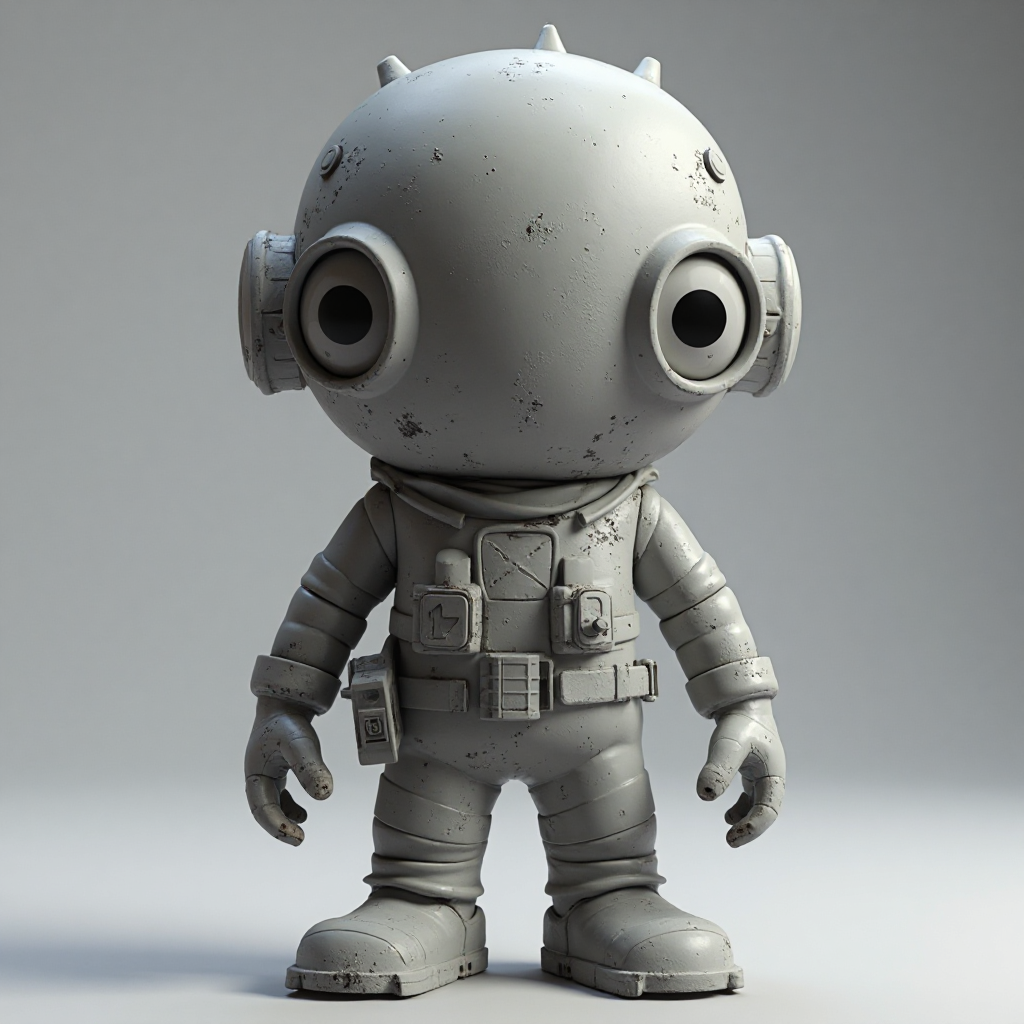 Rust Hazmat Character Figurine free 3D printable STL