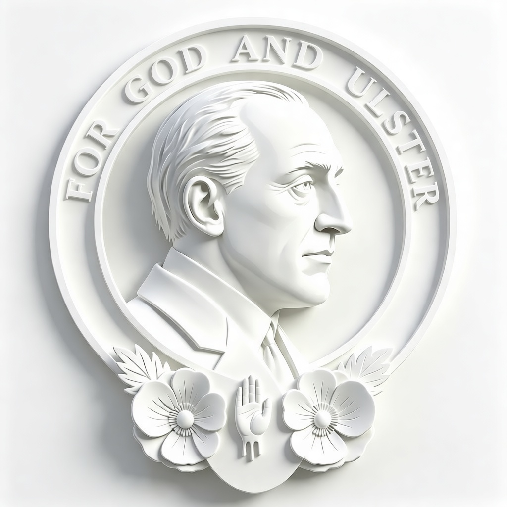 Ulster Loyalist Medallion free 3D printable STL