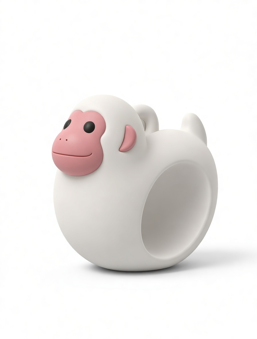 Japanese Macaque Ring free 3D printable STL