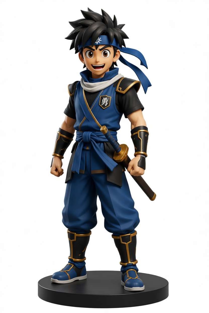 Yangus Ninja Figurine free 3D printable STL