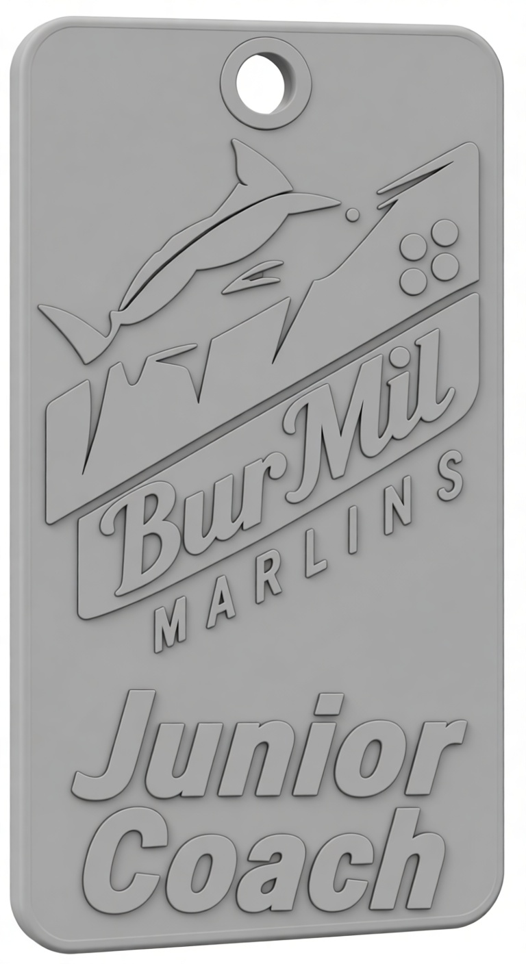 BurMil Marlins Tag free 3D printable STL