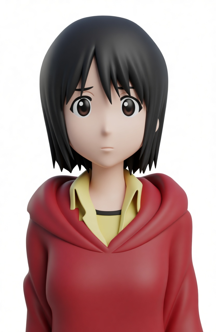 Shizuku Mizutani Bust free 3D printable STL