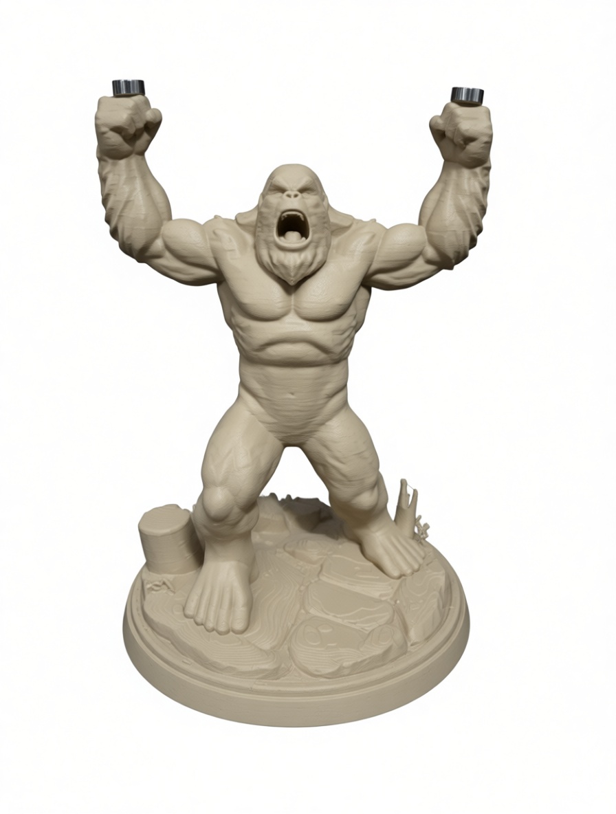 King Kong Figurine free 3D printable STL