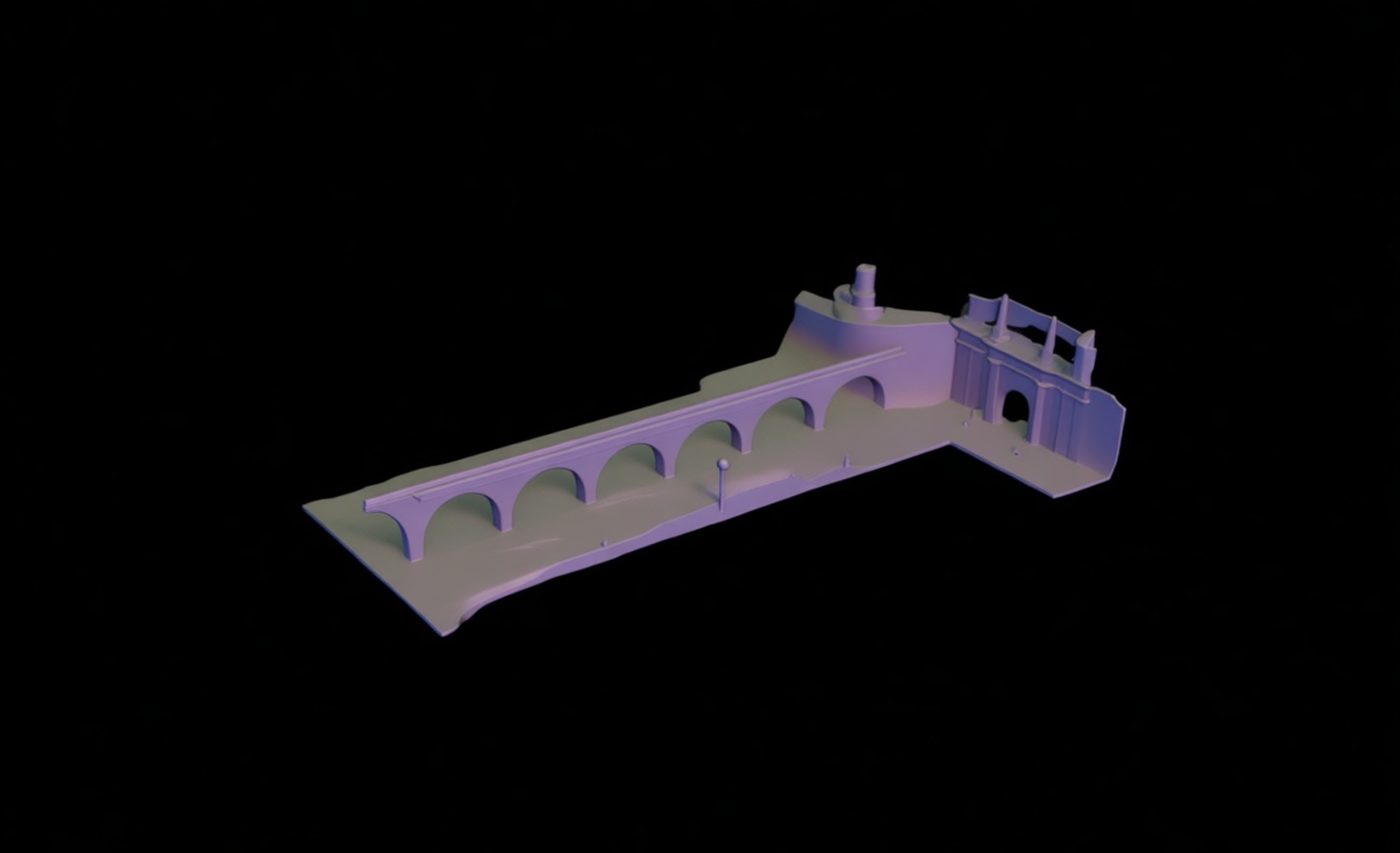 Avignon Bridge Model free 3D printable STL