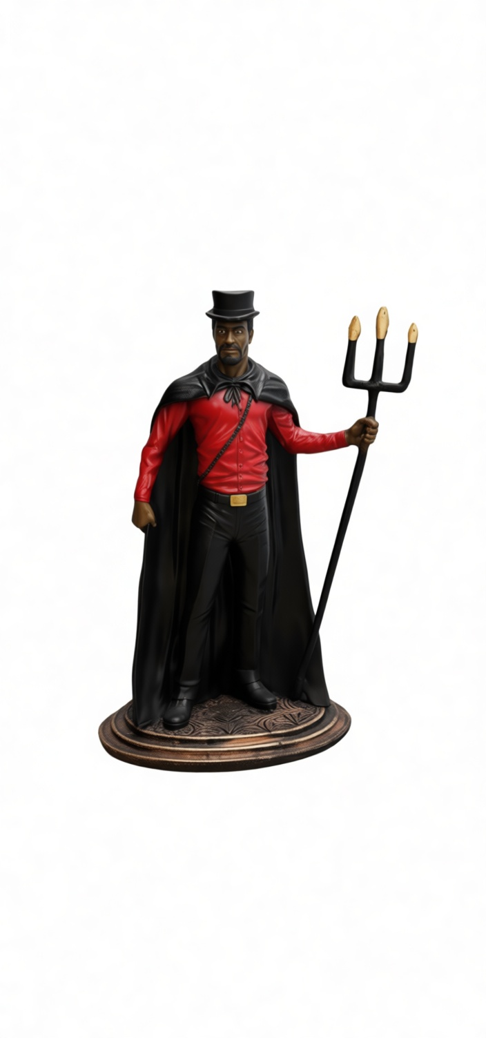 Baron Samedi Figurine free 3D printable STL