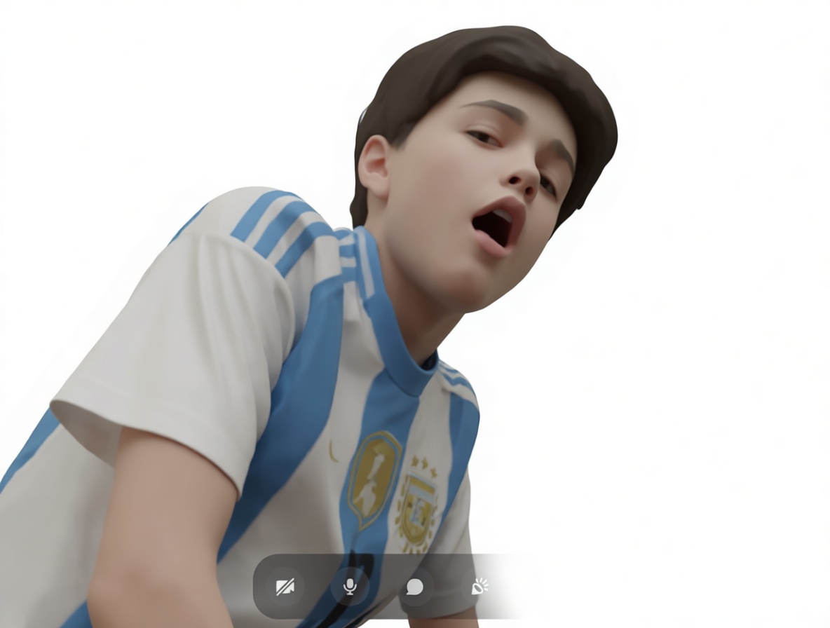 Argentinian Soccer Fan Figurine free 3D printable STL