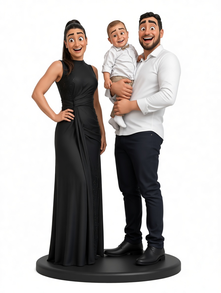 Family Portrait Figurine free 3D printable STL
