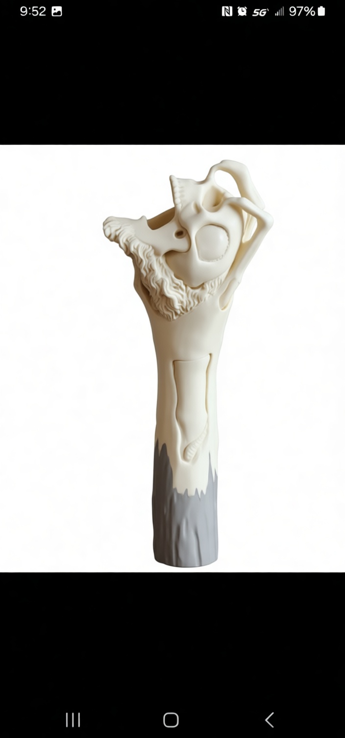 Skeleton Hand Pipe free 3D printable STL