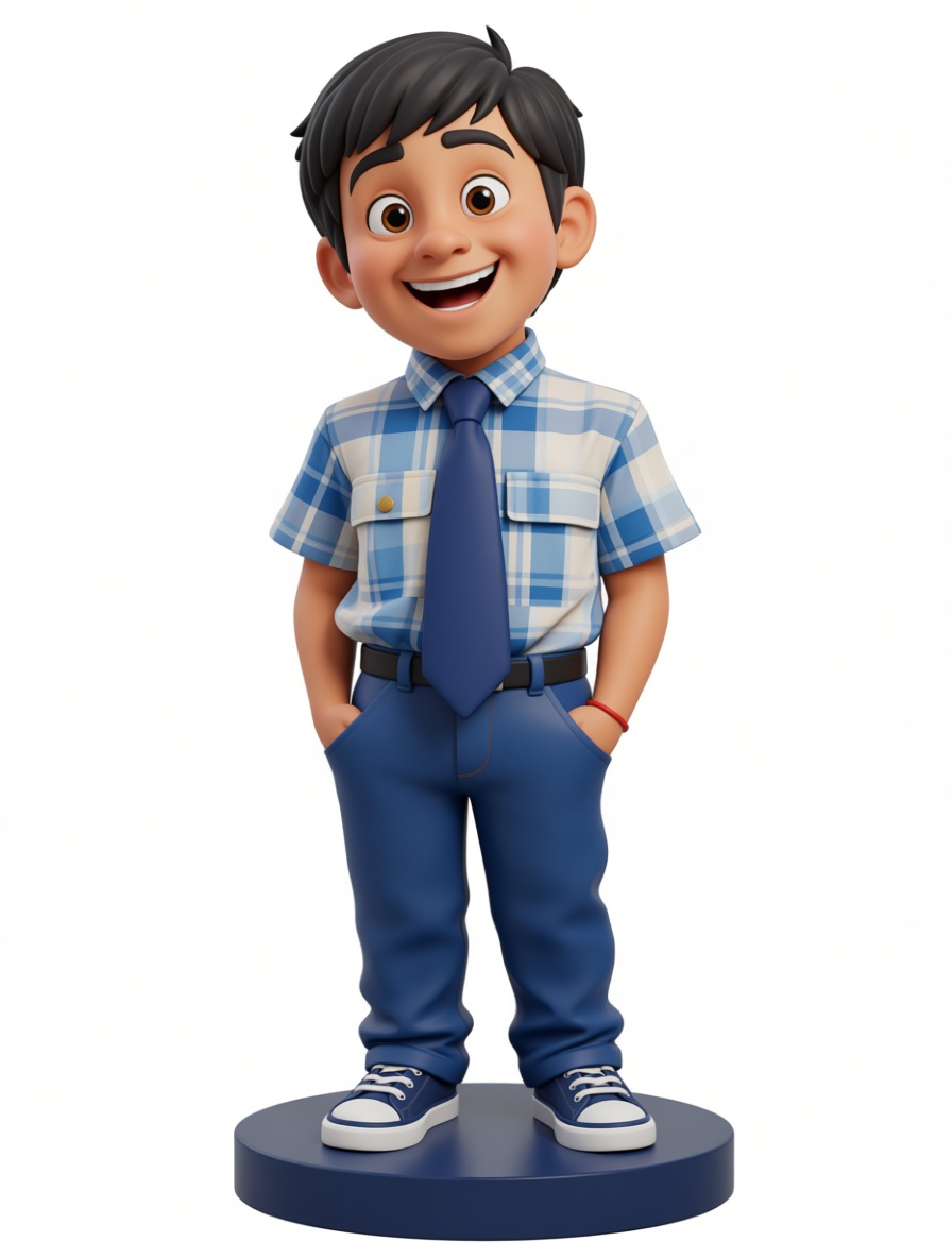 Happy Boy Figurine free 3D printable STL