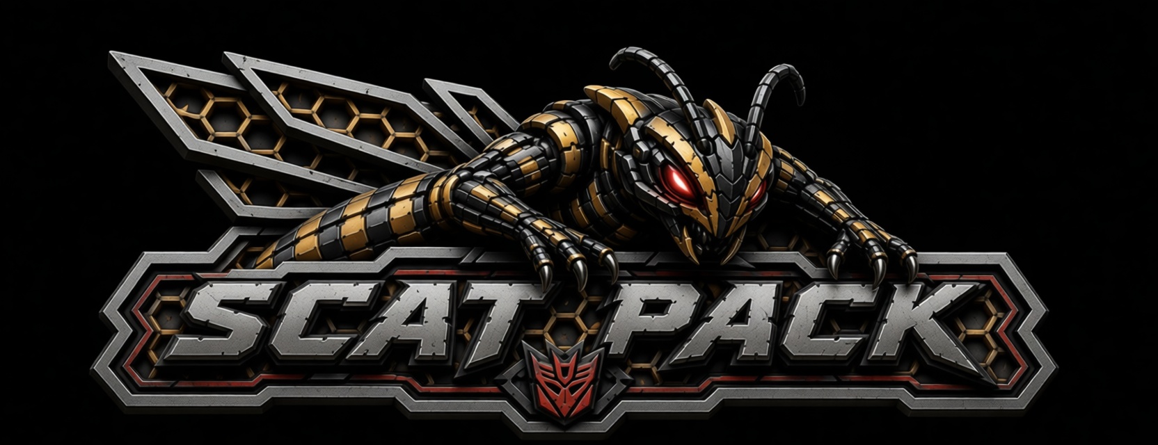 Scat Pack Hornet Emblem free 3D printable STL