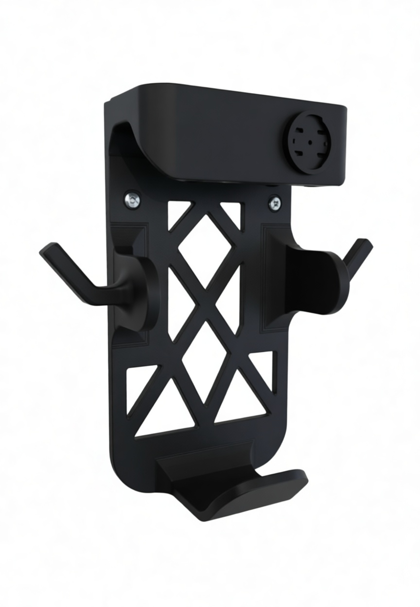 Wall Mount Phone Holder free 3D printable STL