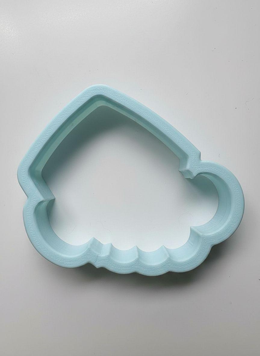Clam Shell Cookie Cutter free 3D printable STL