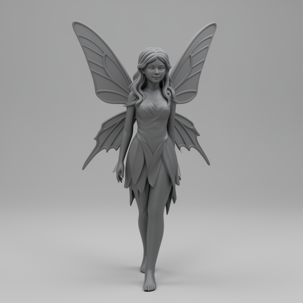 Fairy Figurine free 3D printable STL