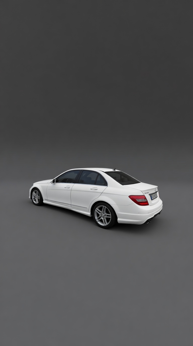 Mercedes-Benz C63 AMG Model free 3D printable STL
