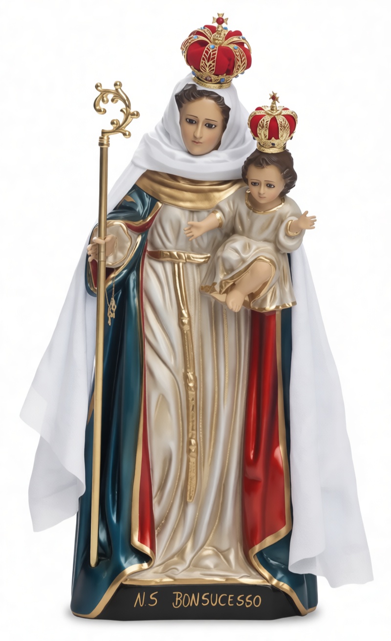 Nossa Senhora Bonsucesso Statue free 3D printable STL