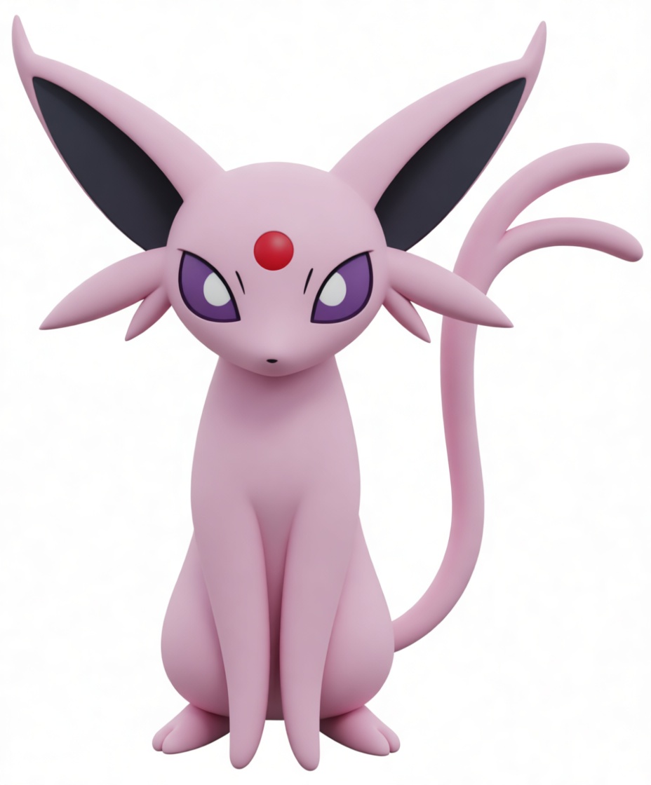 Espeon Figurine free 3D printable STL