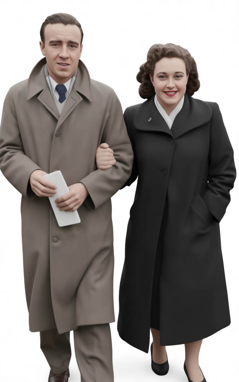 1940s Couple Figurines free 3D printable STL