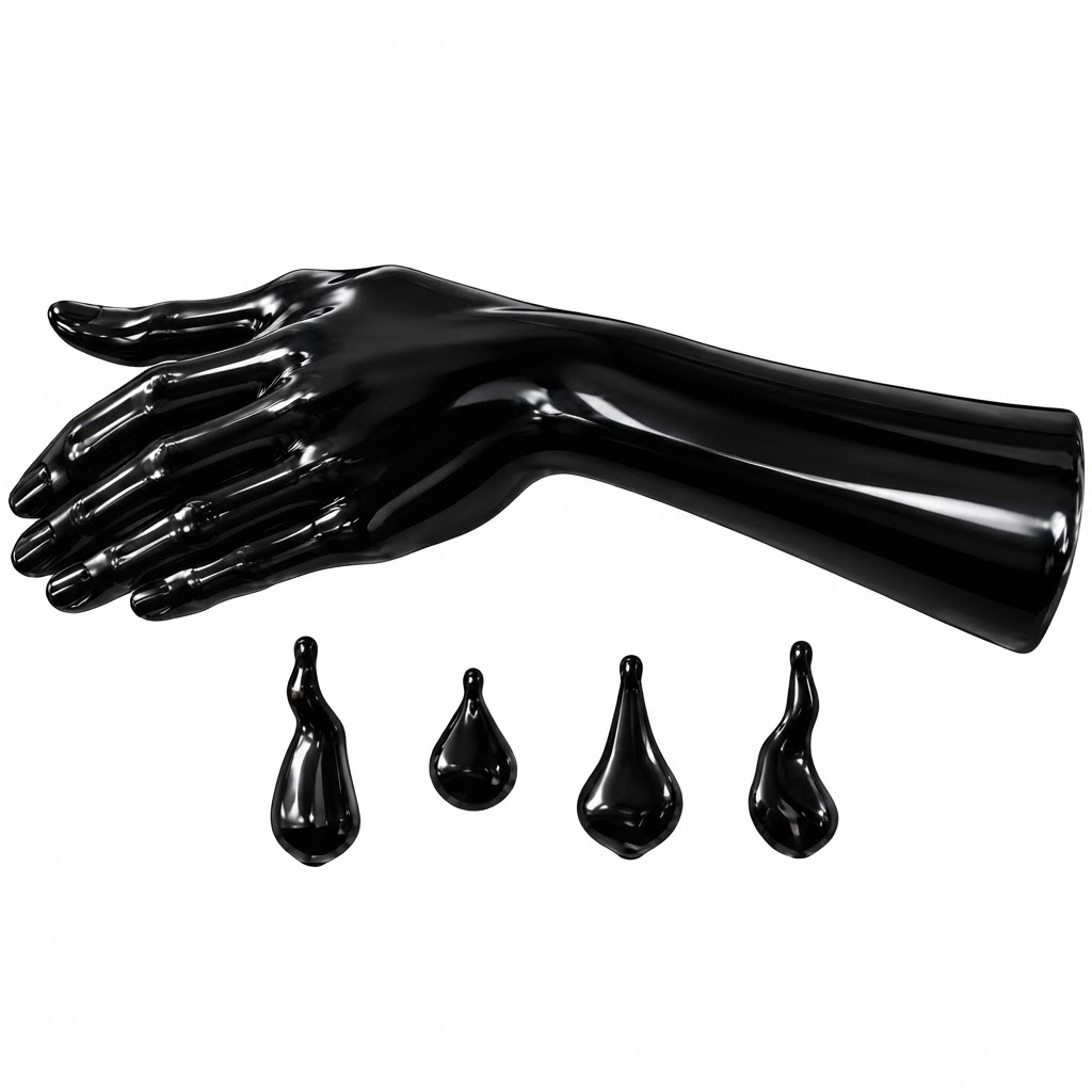 Human Hand Model free 3D printable STL