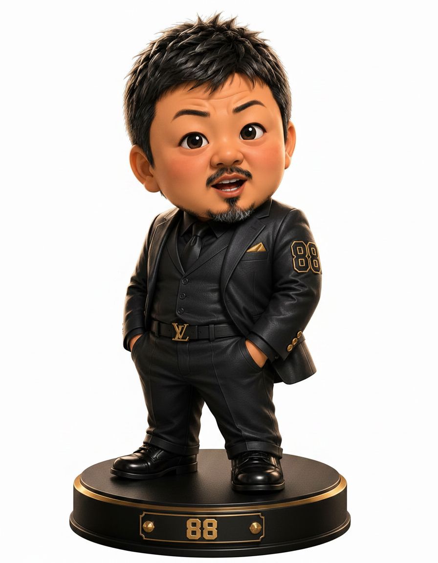 Stylish Man Figurine free 3D printable STL