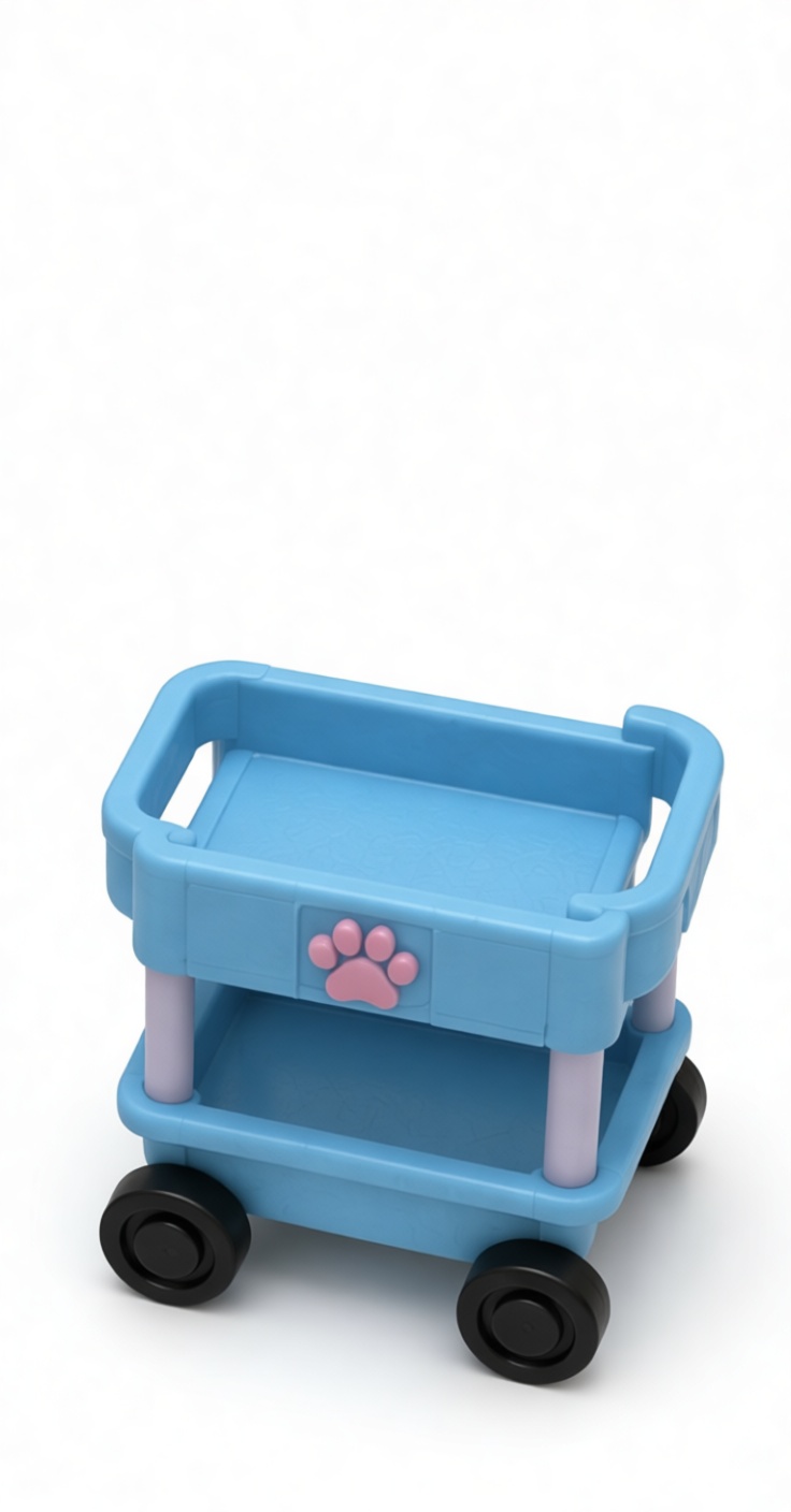 Pet Supply Cart Model free 3D printable STL
