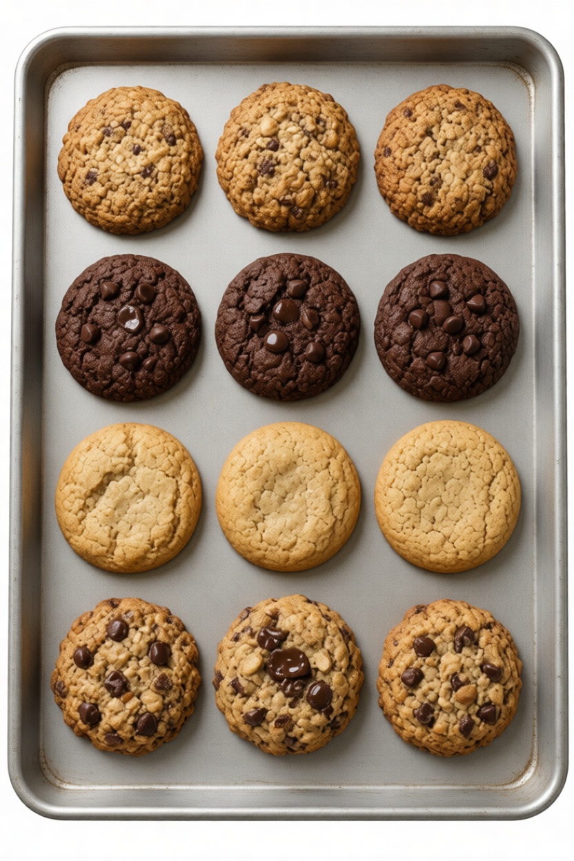 Chocolate Chip Cookie Set free 3D printable STL