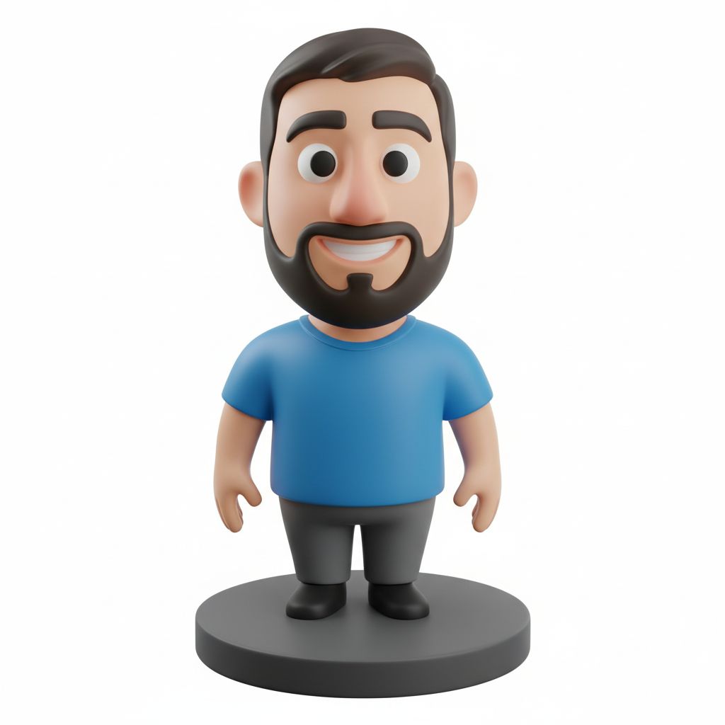 Cartoon Style Character free 3D printable STL