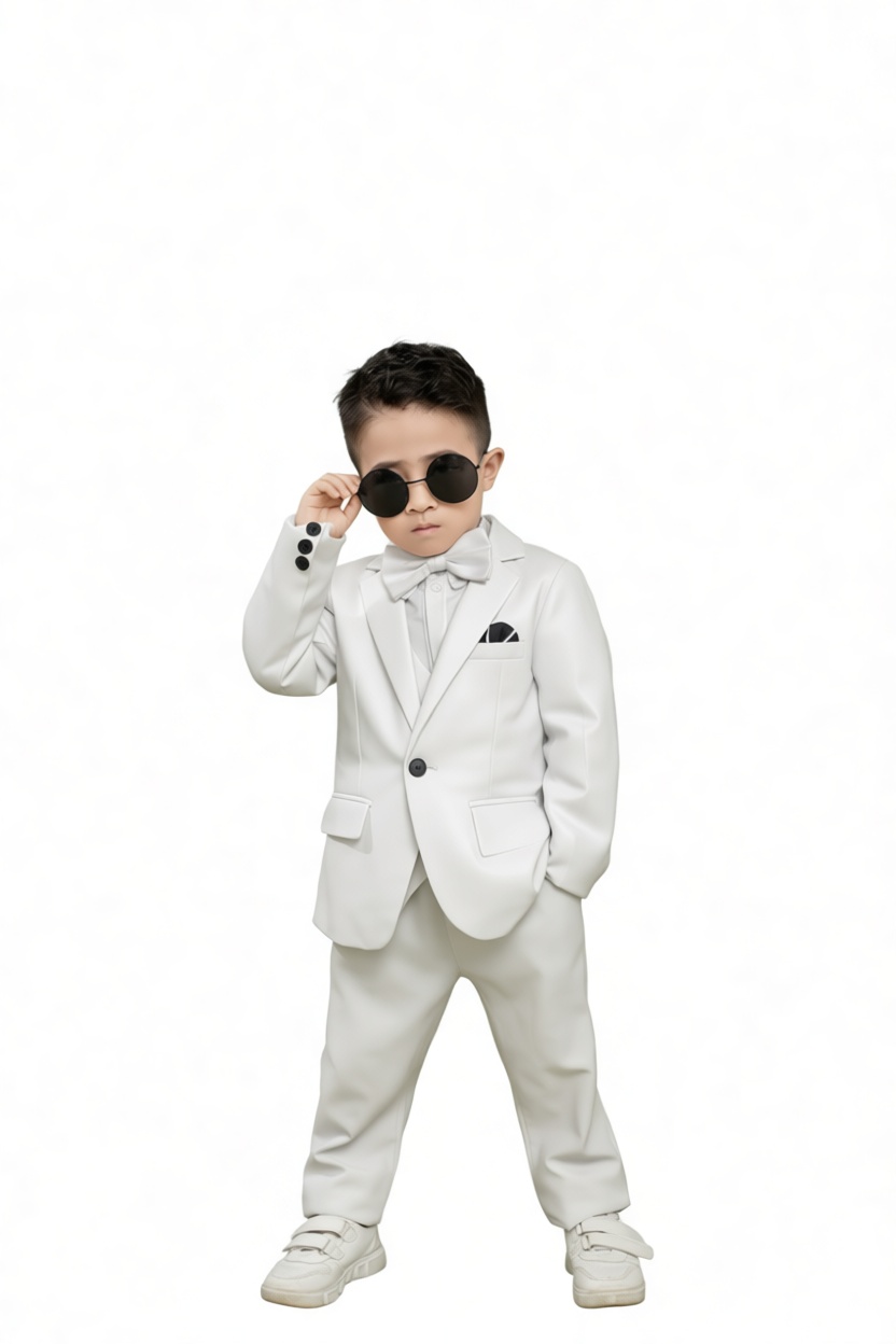 Boy in White Suit Figurine free 3D printable STL