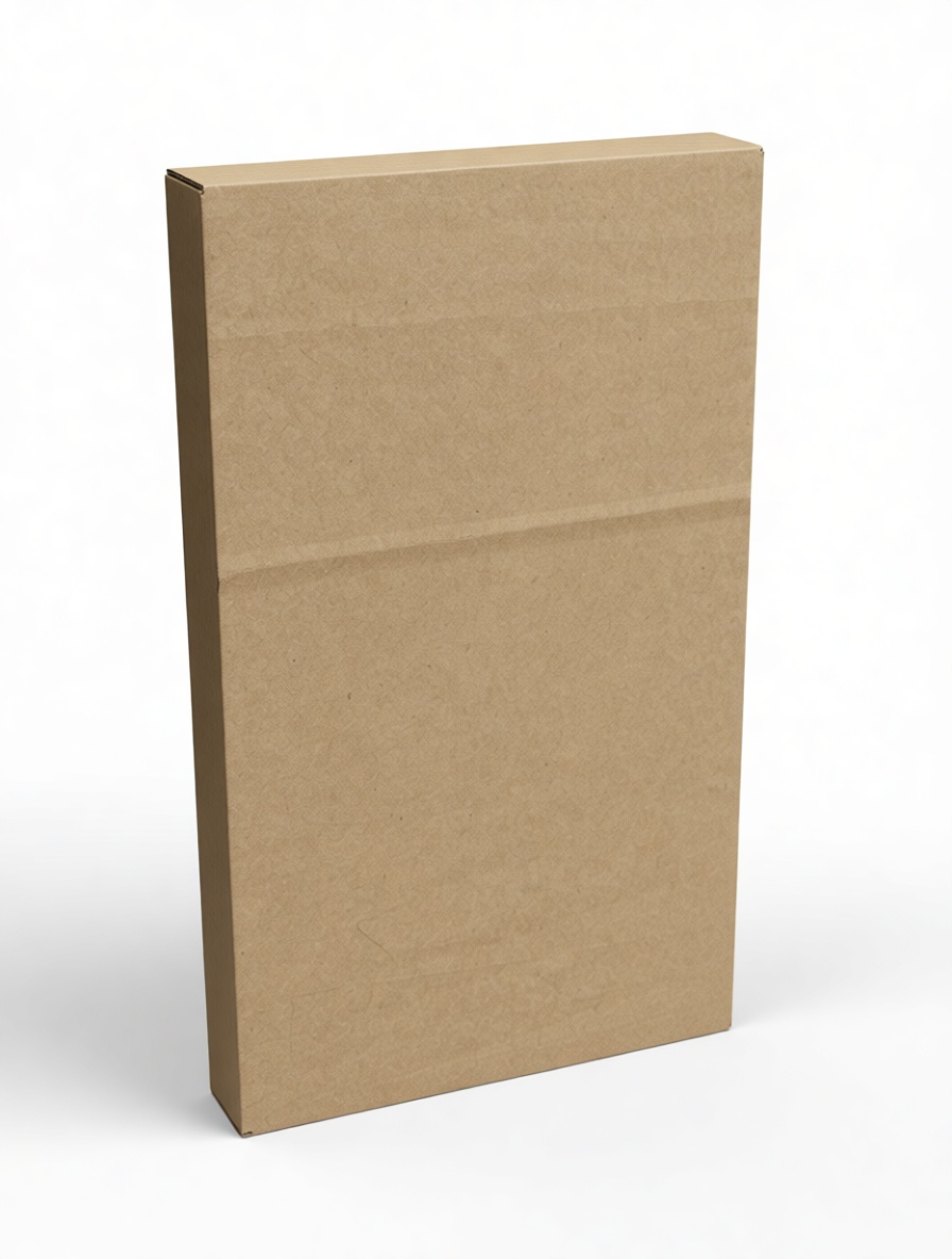 Kraft Paper Box Model free 3D printable STL