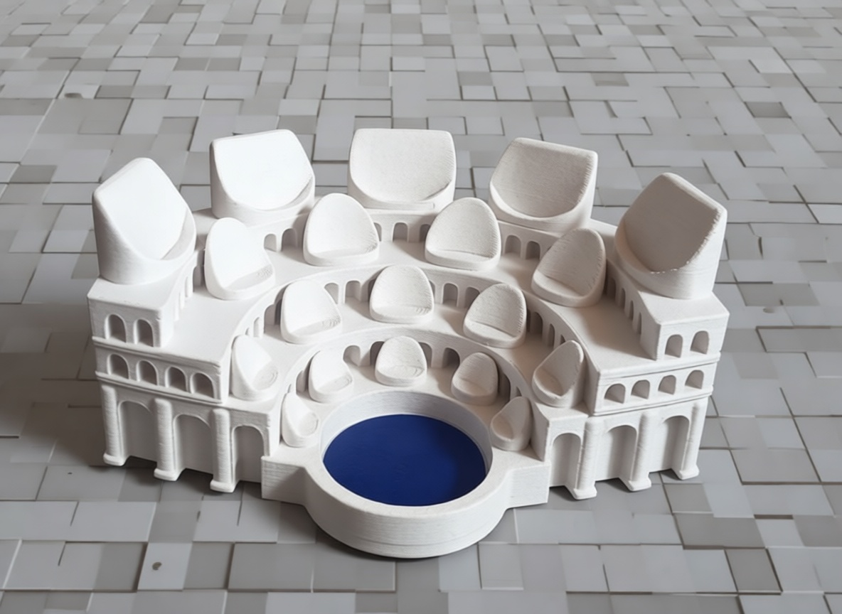 Roman Colosseum Model free 3D printable STL