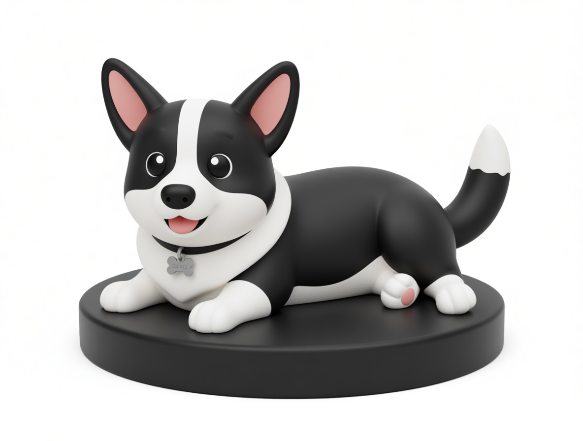 Corgi Dog Figurine free 3D printable STL