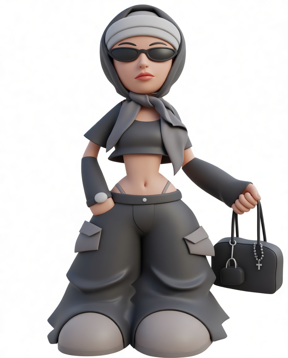Fashion Doll Figurine free 3D printable STL