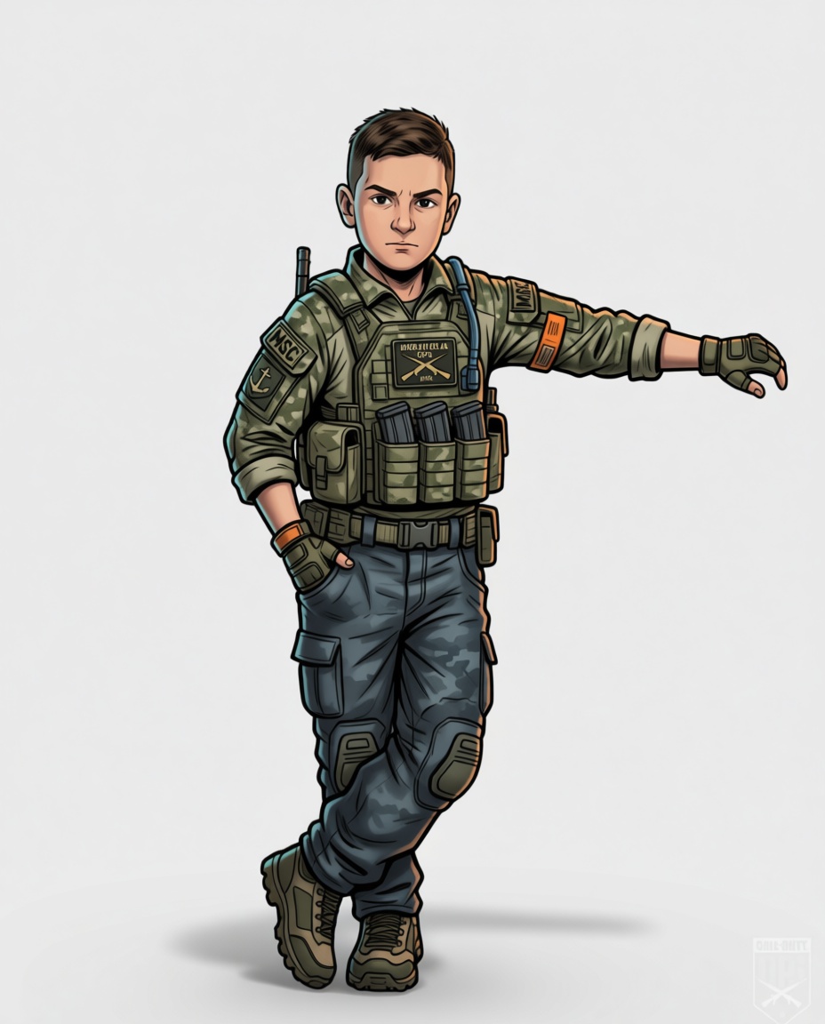 Modern Soldier Figurine free 3D printable STL