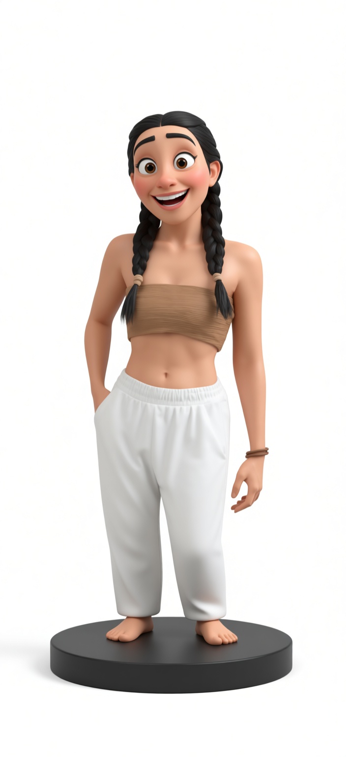 Young Woman Figurine free 3D printable STL