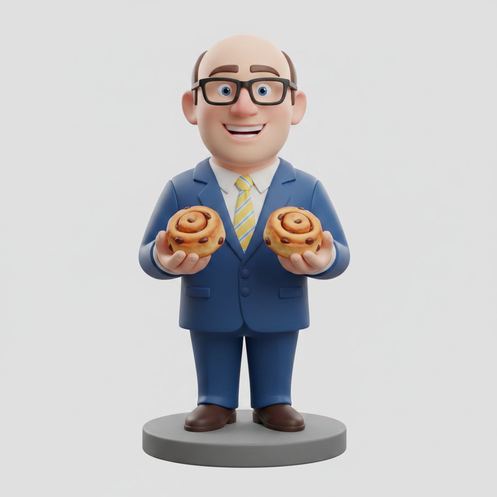 Bald Man Figurine free 3D printable STL