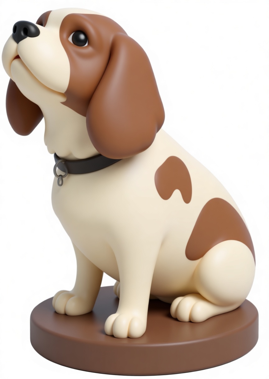 Beagle Dog Figurine free 3D printable STL