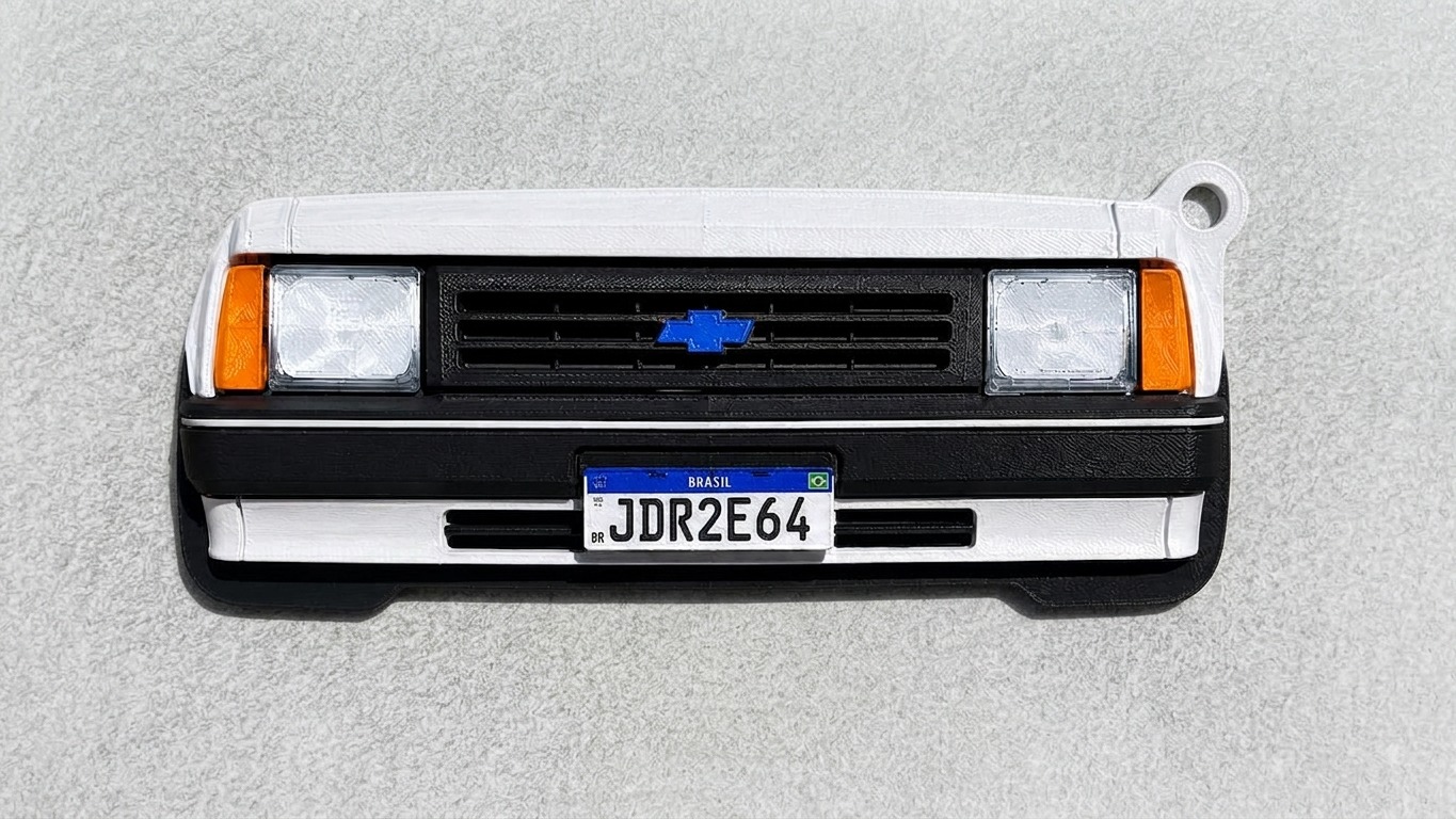 Chevrolet Chevette Front Keychain free 3D printable STL