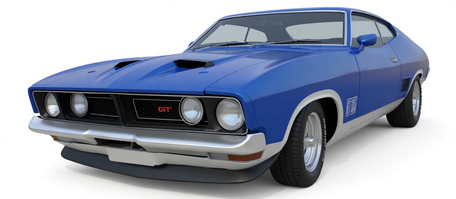 Ford Falcon XY GT Model free 3D printable STL