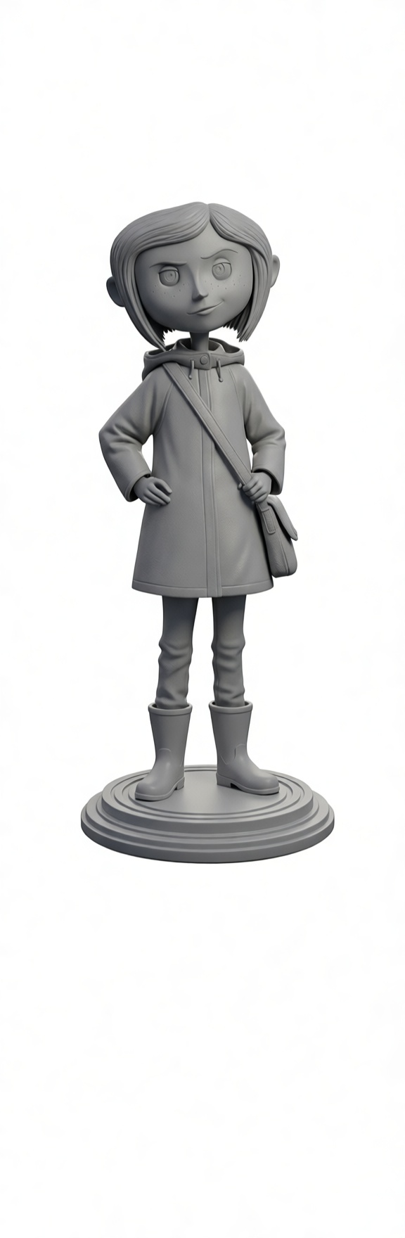 Coraline Jones Figurine free 3D printable STL