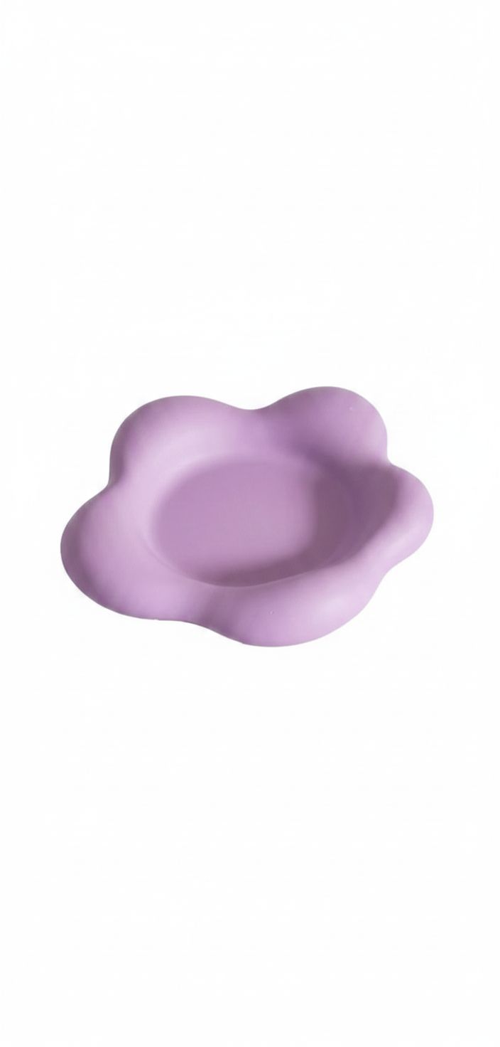Flower Shape Plate free 3D printable STL