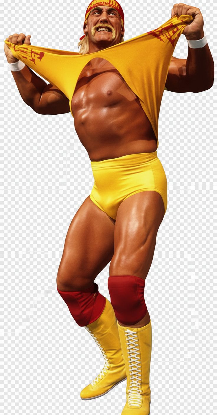 Hulk Hogan Figurine free 3D printable STL