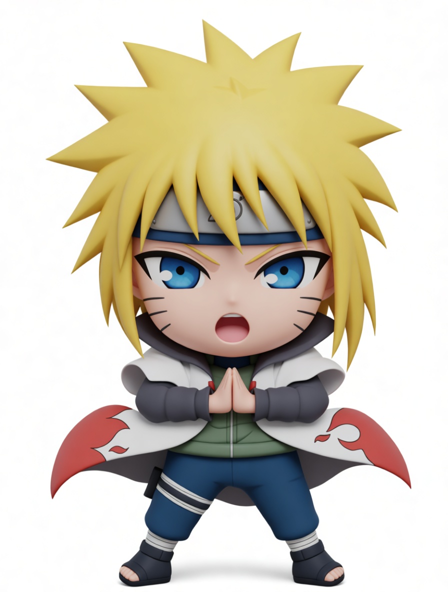 Minato Namikaze Figurine free 3D printable STL