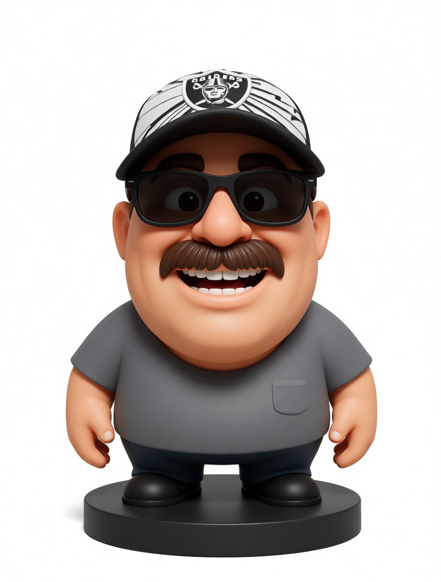 Smiling Man Figurine free 3D printable STL