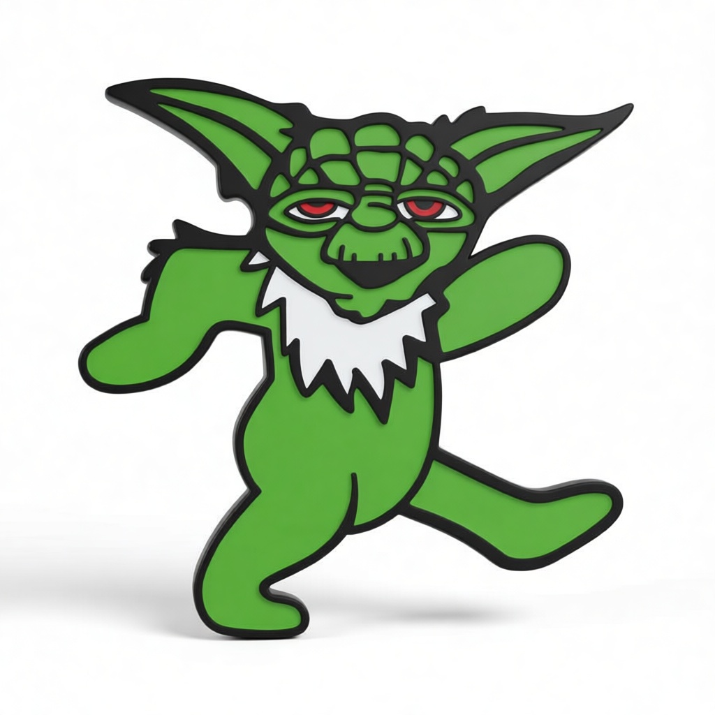 Yoda Figurine free 3D printable STL