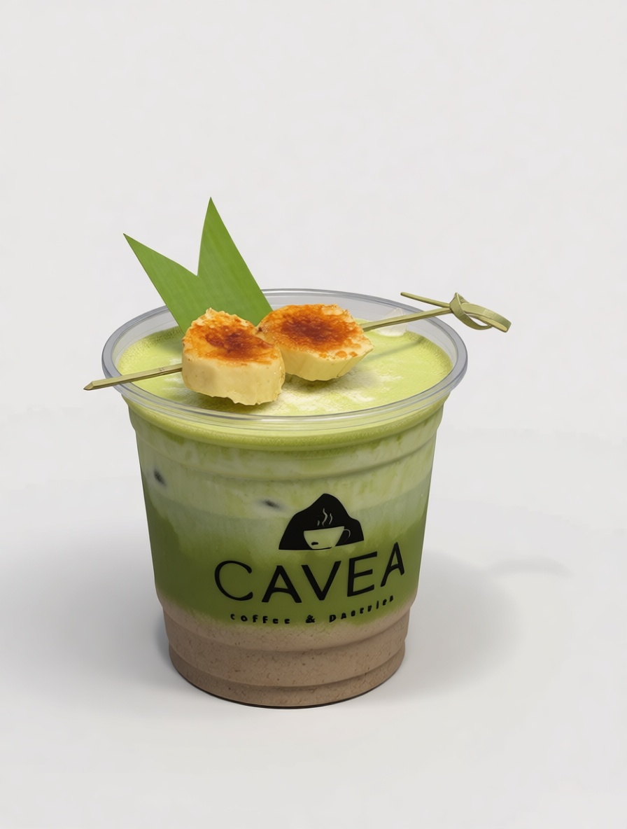 Matcha Latte Drink Model free 3D printable STL