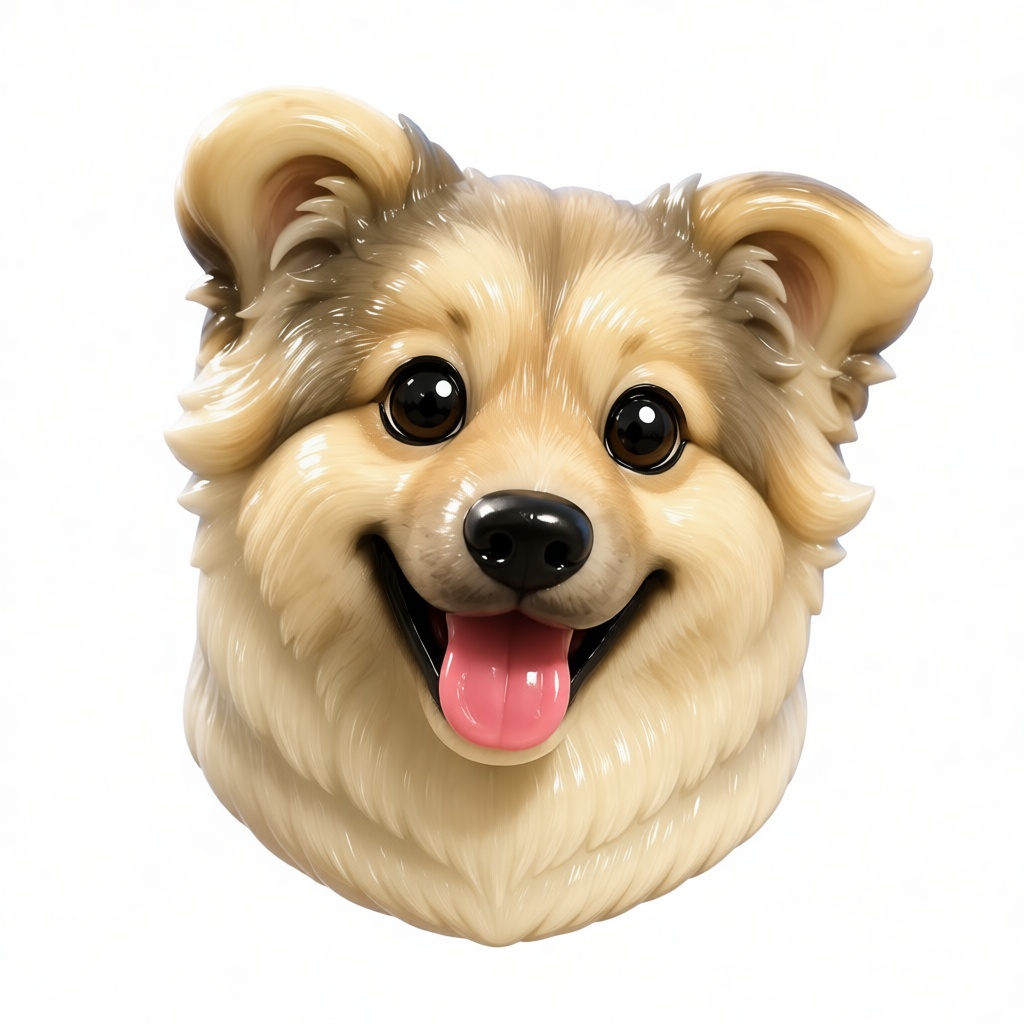 Fluffy Pomeranian Bust free 3D printable STL