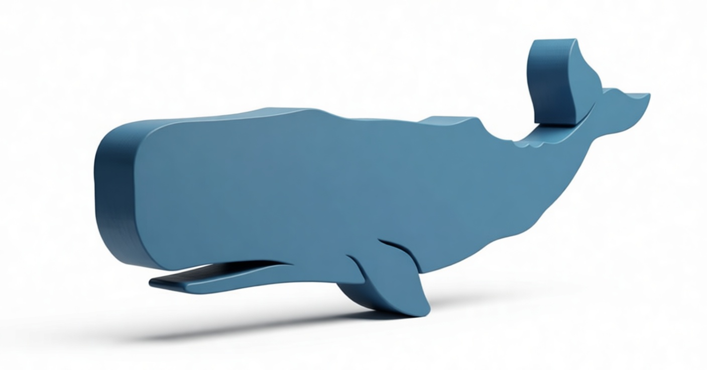 Blue Whale Figurine free 3D printable STL