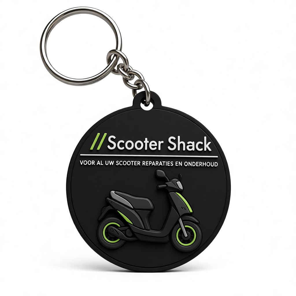 Scooter Shack Keychain free 3D printable STL